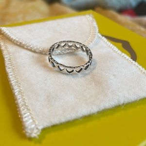 James Avery tiny hearts band ring